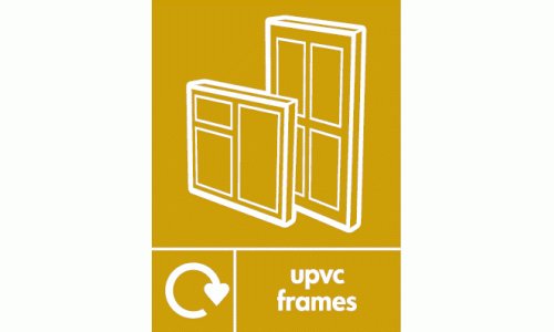 upvc frames recycle & icon 