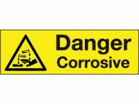 Danger Corrosive (Pack of 10)