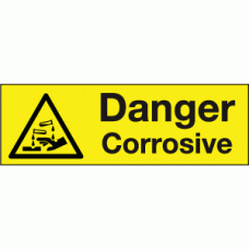 Danger Corrosive (Pack of 10)