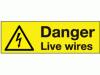 Danger high voltage (Pack of 10)