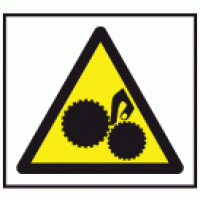 Caution roller stickers (50 per pack)