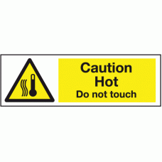 Caution hot do not touch (Pack of 10)