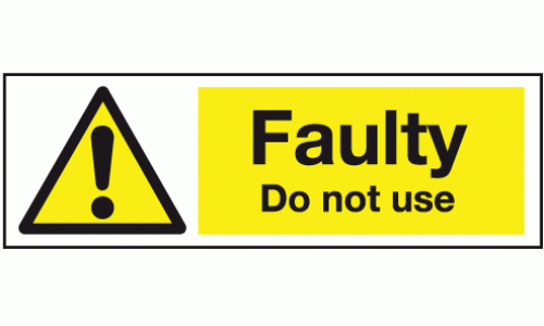Faulty do not use (Pack of 10)