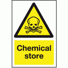 Chemical store sign