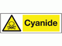 Cyanide Safety Sign