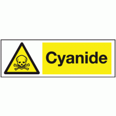 Cyanide Safety Sign