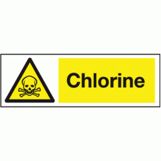 Chlorine Safety Sign