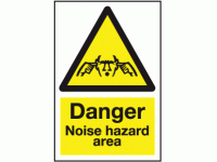 Danger noise hazard area