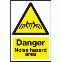 Danger noise hazard area