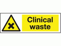 Clinical waste sign 