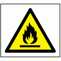 Highly flammable symbol