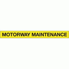 Motorway maintenance