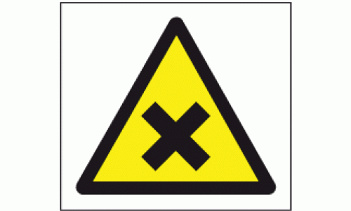 Irritant substances symbol