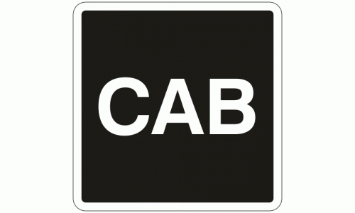 Indication of the Commencment of Cab Signalling Sign