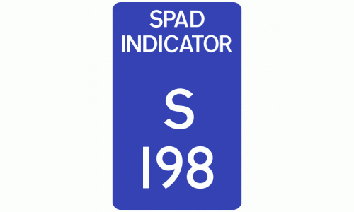 SPAD Indicator Sign