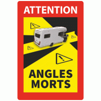 Angles Morts / Blind Spot Motorhome Sticker