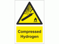 Compressed Hydrogen Sign