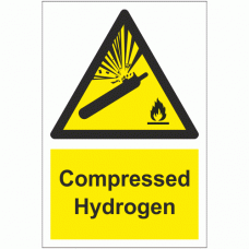 Compressed Hydrogen Sign