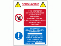 CORONAVIRUS (COVID-19) Sticker - CORO...