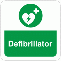 Defibrillator Floor Marker