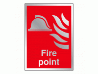 Fire point sign