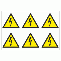 Electrical Hazard Symbols