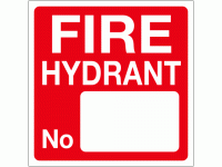 Fire hydrant No sign