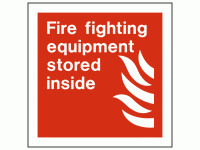 Fire Fighting Equipment Stored Inside...