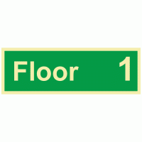 Floor 1 Wayfinding Sign 