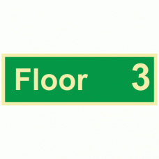 Floor 3 Wayfinding Sign 