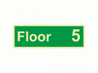 Floor 5 Wayfinding Sign 