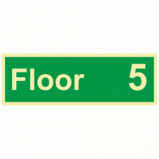 Floor 5 Wayfinding Sign 
