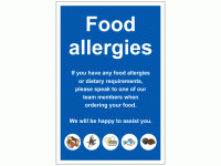 Food Allergies Sign
