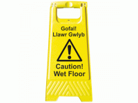 Gofal! Llawr Gwlyb - Caution! Wet Flo...