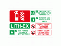 LITH-EX safe for use lithium-ion batt...