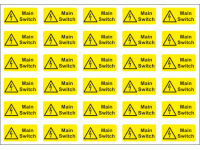 Main Switch Labels