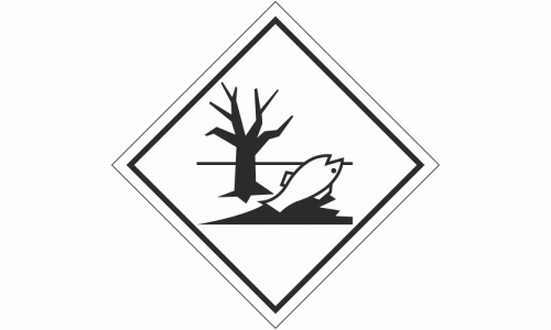 Marine Pollutant - Environmentally Hazardous Substances Labels - 250 labels per roll