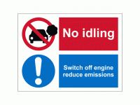 No idling switch off engine reduce em...