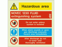 NOVEC 1230 FLUID Extinguishing System...