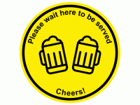 Please wait here to be served - Beer ...