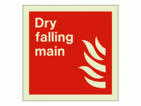 Dry falling main sign Rigid Photolumi...