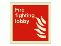 Fire fighting lobby sign Rigid Photol...