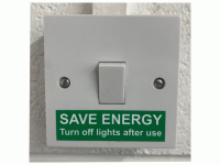 Save Energy Turn Lights off After Use...