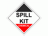 Spill Kit Chemical Sign