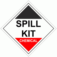 Spill Kit Chemical Sign
