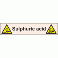 Sulphuric Acid - Pipeline labels