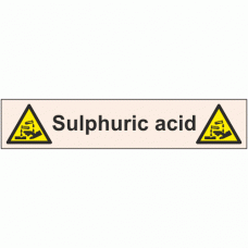 Sulphuric Acid - Pipeline labels