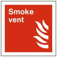 Smoke Vent Sign