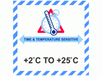 Temperature Sensitive +2C to +25C Lab...
