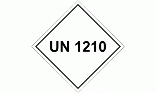 UN 1210 Package Labels - 250 labels per roll